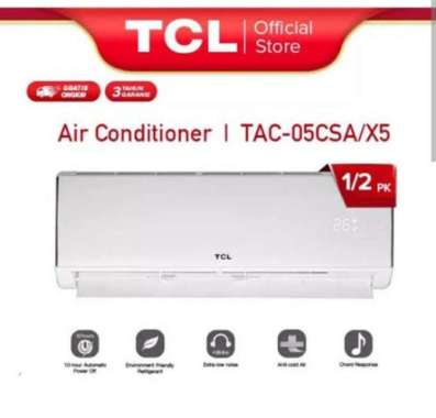 AC TCL 1/2 PK TAC-05CSA SILENT MODE TURBO COOL R410 LOW WATT