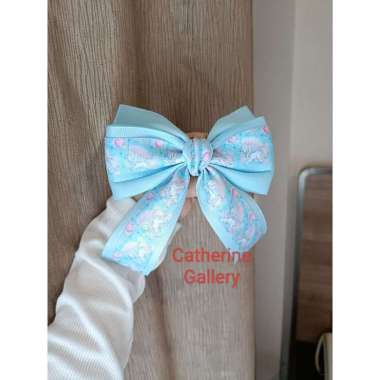oddsolshop pekanbaru / Pita Rambut Yuna / Pita Hijab Yuna Peiti Hijab Blue