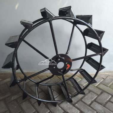 Roda Besi Original Traktor Quick G3000 Zeva Standart - Cage Wheel Sub Assy Kiri