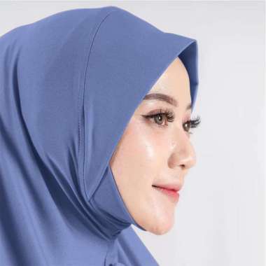 (25 WARNA) BERGO DAGU MALAYSIA Instan Simple SIZE M LABEL AKRILIK Jilbab Nyaman Panjang Spandex hija