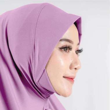 (25 WARNA) BERGO DAGU MALAYSIA Instan Simple SIZE M LABEL AKRILIK Jilbab Nyaman Panjang Spandex hija