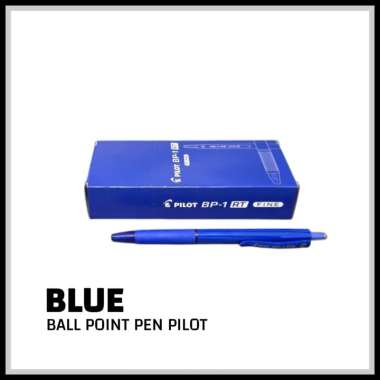 Ball Point Pen BP-1 RT-F-L PILOT [ isi 12 buah ] Blue