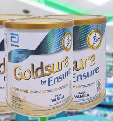 Goldsure Vanila 400 gr Goldsure by Ensure Vanila 400 gr Susu Nutrisi Dewasa