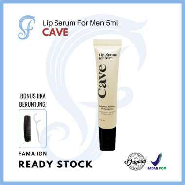 Cave Lip Serum For Men Perawatan Pelembab Bibir Pria 5ml