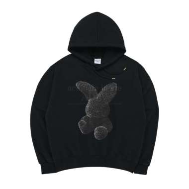 Acme De La Vie ADLV Fuzzy Rabbit Hoodie SIZE 2 BLACK