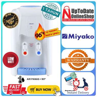 DISPENSER MIYAKO WD-190PH WD190PH 190PH PORTABLE DISPENSER MIYAKO TANGKI ANTI KARAT SUPER LOW WATT M