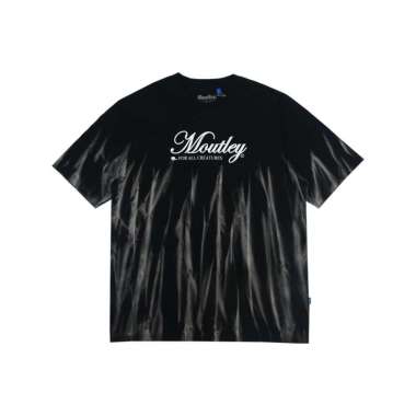 Moutley Men's T-Shirt Short Sleeve Oversized Fit Cotton 16s Hazed 011224 S