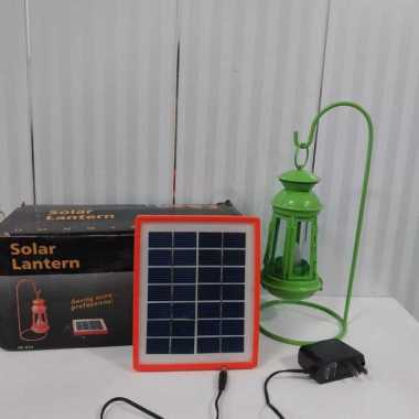 lampu solar panel lampu surya solar lantern DE-D24 lampu lentera panel