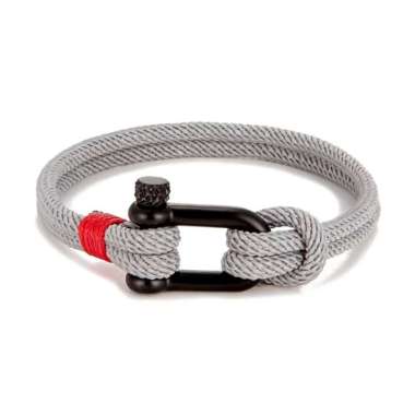 REX PARACORD BRACELET gelang tali gelang pria + FREE BREWYN POUCH GRAY