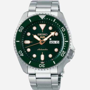 Seiko 5 Sports SRPD63K1 Automatic Hulk Green Dial Stainless Steel - Jam Tangan Seiko Original
