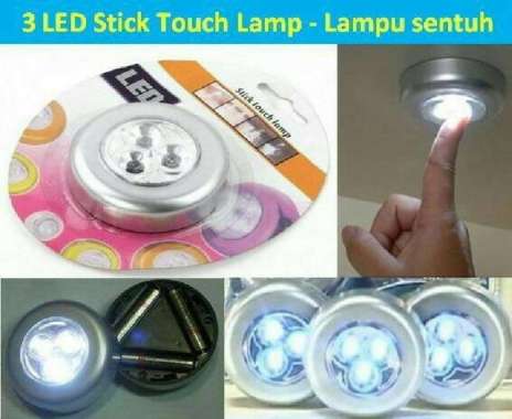 lampu Led tempel stik and click
