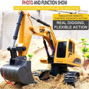 POWER Mainan Excavator Sand Digger with Remote Control