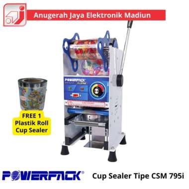 Cup Sealer Powerpack CS M795i / Cup Sealer Minuman Powerpack CSM 795i