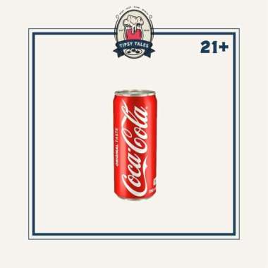 Coca Cola can 250ml / mixer cola kaleng