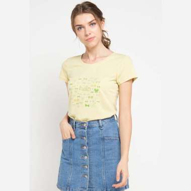 Meiji Joy Print Hello short sleeve Tshirt M Lucite