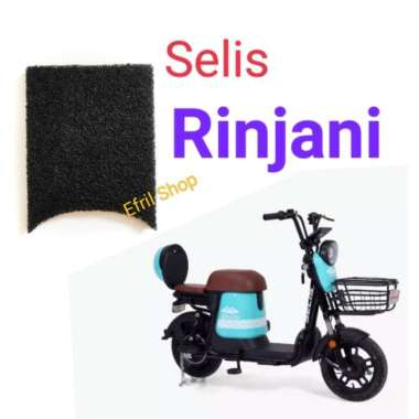 Alas kaki karpet sepeda motor listrik Selis Rinjani Hitam