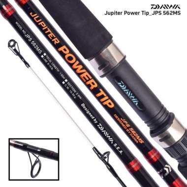 Joran Daiwa JUPITER Power Tip | 502 | 562 | 602 | 662 | 702 | Spinning - 502MS 150CM 562MS 165CM