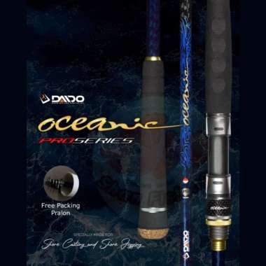 Joran Daido Oceanic Pro Series ( Full FUJI Guide ) - Top Part, 210cm / 702 300cm / 1002 Joran Utuh