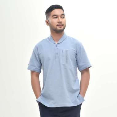 Rabbani - Kemeja Koko Lengan Pendek Kemko Qossam Exclusive 500 Hijau XS