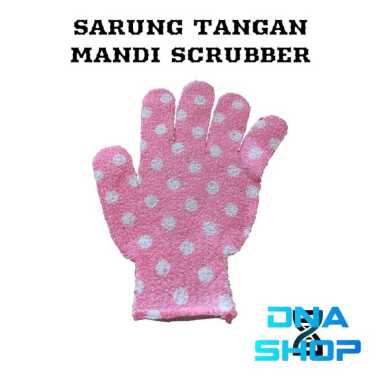 Sarung tangan mandi scrubber body scrub glove scrub bath glove