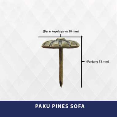 PAKU PINES SOFA 13mm - BAHAN BAKU SOFA/AKSESORIS SOFA/FURNITURE/LEMARI/KURSI/DIVAN/SPRING BED/KASUR/TAS/SEPATU/SANDAL/JOK MOTOR/JOK MOBIL