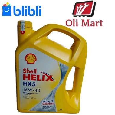 Oli shell Hx5 15w-40 4L