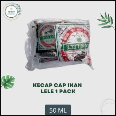 KECAP LELE / KECAP MANIS SACHET CAP IKAN LELE 50 ML 1 PACK MURAH !!