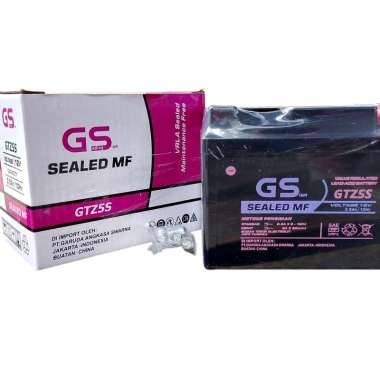 Aki Aki motor GS GTZ5S ori berkualitas aki motor yamaha suzuki honda aki kering mio kharisma supra j