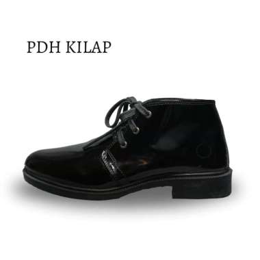 SEPATU PDH KILAP VULKANISASI - HARGA LANGSUNG DARI PRODUKSI - 39 ukuran sepatu-45