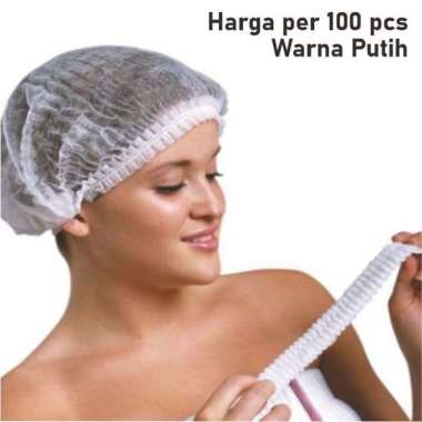 sensi nurse cap pack hair cap hair net penutup kepala rambut gojek 1pc