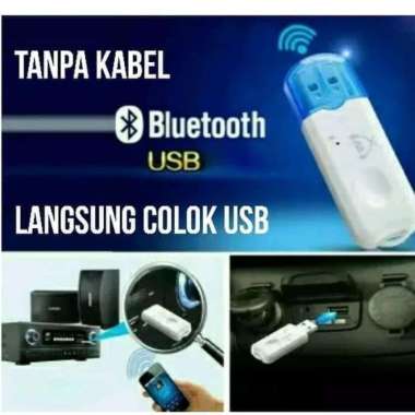 USB Bluetooth Audio Receiver With Mic / Dongle Wireless HP Ke Speaker