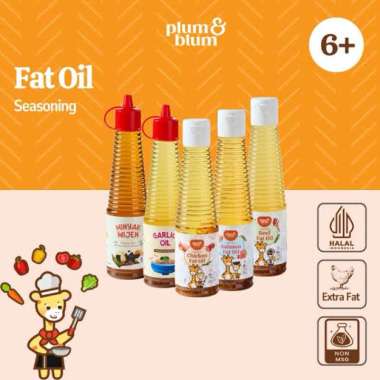 Plum & Blum Chicken Fat Oil Beef Fat Oil Minyak Mpasi BB Booster - 140 ml Chicken Fat