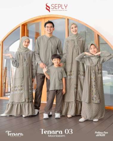 Sarimbit Seply Terbaru 2025 Tenara 03 Moonbeam Nara 03 Kaseo 230 Nara Kids 03 Kliko 166 - GAMIS, XS 