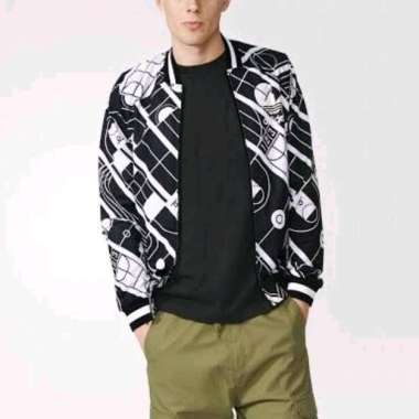 Jaket Adidas Trefoil Bomber Vintage Classic A/M