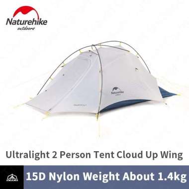 NATUREHIKE NH19ZP083 CLOUD WING 2 - TENDA CAMPING ULTRALIGHT 15D 2P