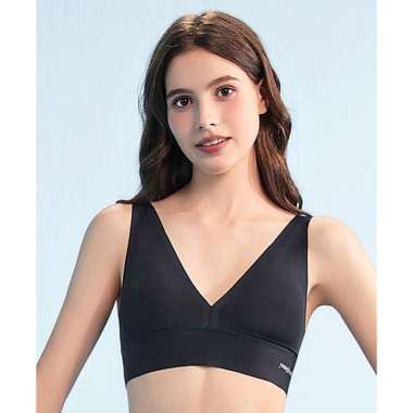 Young Hearts Bra The Cleancut V Wireless Y23-20261V M Black
