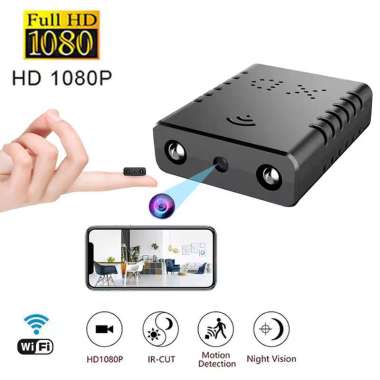 XD Kamera Pemantau Pengintai Mini Kecil Spy Camera Spy Cam Wifi CCTV FULL HD 1080p X15