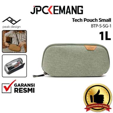 JPC KEMANG Peak Design Tech Pouch Small 1L Sling Bag Peak Design Tas Sling Pouch 1 L GARANSI RESMI S