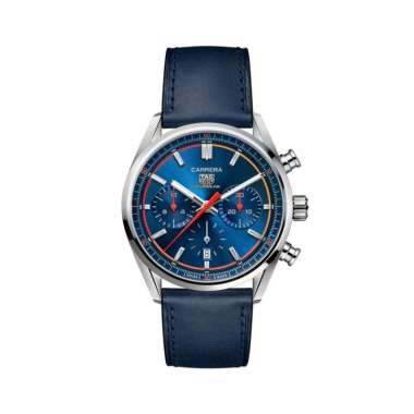 TAG Heuer Carrera 42 - CBN201D.FC6543 Automatic Chronograph Steel Blue Blue