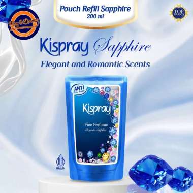 Kispray Pouch Refill Pelicin Sapphire