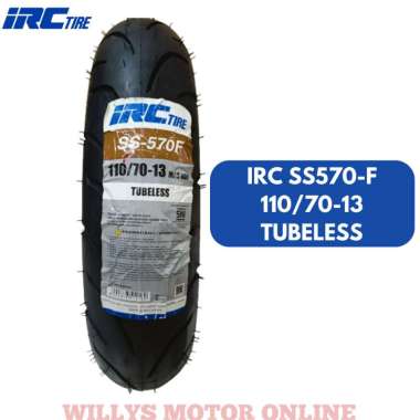 Ban 110/70-13 IRC SS-570F TUBELES BAN DEPAN NMAX ALL NEW NMAX