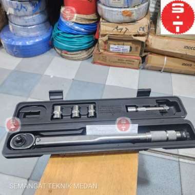 KUNCI TORSI METER MOMEN MOMENT TORQUE WRENCH 1/2" 210nm SELLERY 98-840