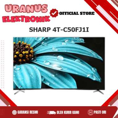SHARP 4T-C50FJ1I GOOGLE SMART TV 50 INCH LED 4K UHD HDR10 FRAMELESS DIGITAL AUDIO 4TC50FJ1I 4TC50