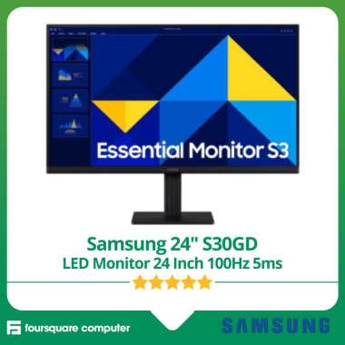 Samsung 24 Inch S30GD LED Monitor 24 Inch 100Hz Resmi