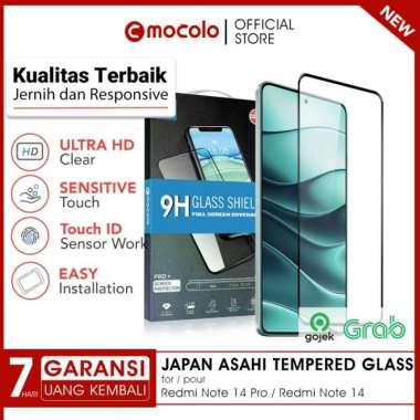 Mocolo Tempered Glass Redmi Note 14 Pro / Redmi Note 14 5G - Screen Protector Anti Gores Redmi Note 