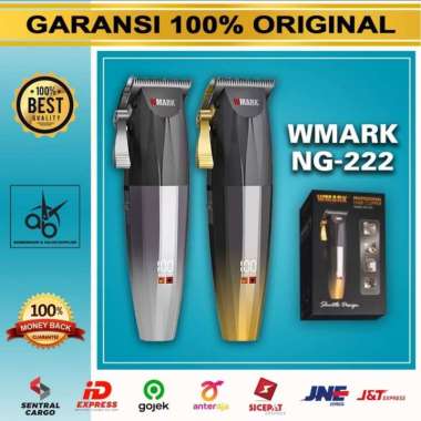 Wmark Hair Clipper Professional Rechargeable / Alat Cukur Rambut NG 222 - NG 2038 - NG 9003 - NG 202