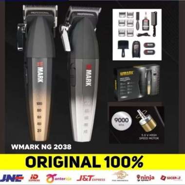 Wmark Hair Clipper Professional Rechargeable / Alat Cukur Rambut NG 222 - NG 2038 - NG 9003 - NG 202