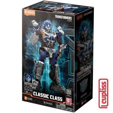 BLOKEES Figures Transformers 7 CC Optimus Primal Beast Robot Nemesis Prime Mirage Arcee Scourge Bumb