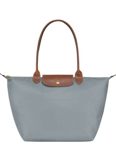 Longchamp Le Pliage Original Large Tote Bag Steel