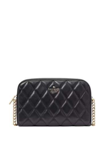 Kate Spade Carey Quilted Mini Camera Bag Black